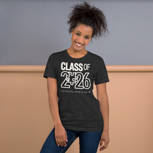 Class of 2026 - Puzzle Series (Bold Typography Edition Tee)